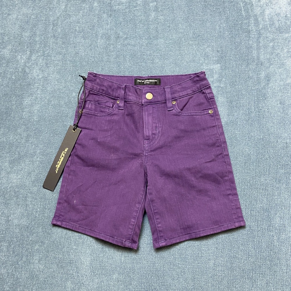 Cult of Individuality Rogue Shorts Boys 6 Purple Cotton Medium Wash Casual Wear